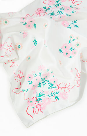 Beige Braided Satin Headband image number 3