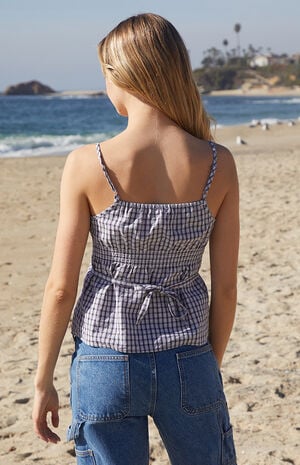 Plaid Tiffany Tank Top image number 3