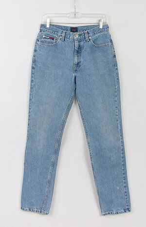 Upcycled '80s Levi's 501 High Waisted Straight Leg Jeans image number 1
