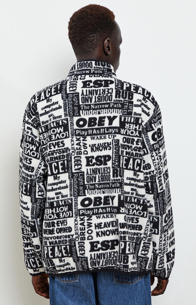 Post Mock Neck Polar Fleece Pullover