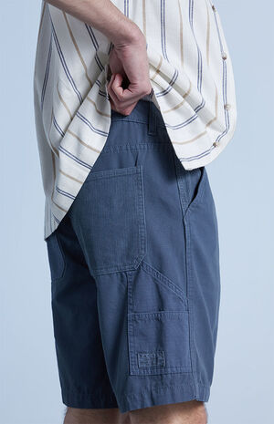 Blue Grey Carpenter Shorts image number 3