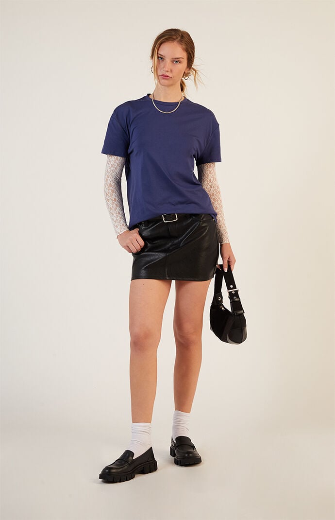 Est. PAC 1980 Lace Layered Long Sleeve T-Shirt | PacSun