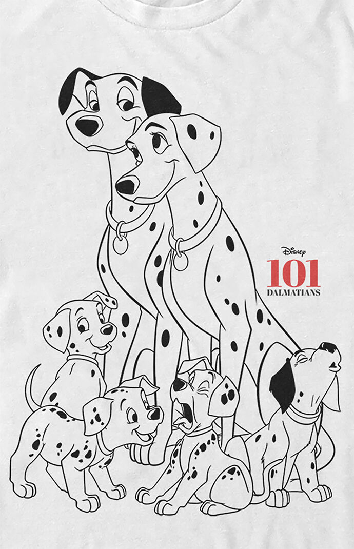 101 dalmatians tshirt Clearance