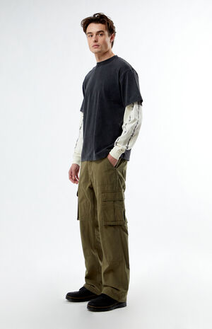 Ripstop Panel Cargo Pants image number 1