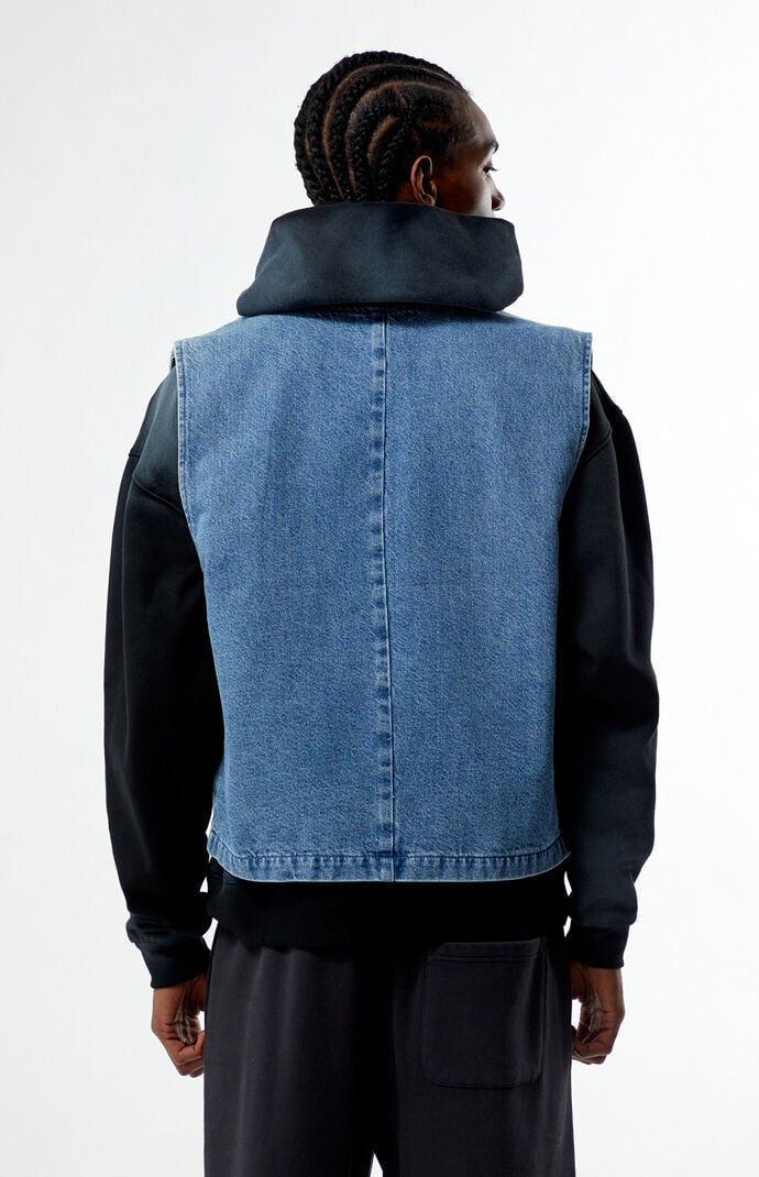 トップス phingerin FULL PACK VEST BLUE Phingerin Full Pack Vest in Blue | Blues Store