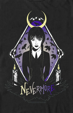 Wednesday Nevermore T-Shirt image number 2