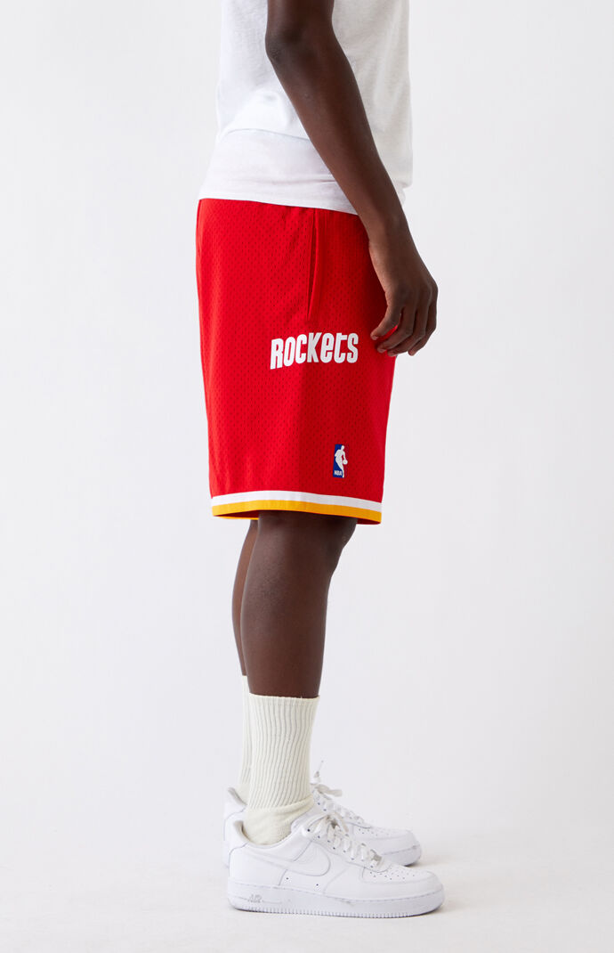 Mitchell Ness Houston Rockets Swingman Basketball Shorts Pacsun