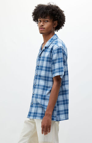 Recycled Breeze Plaid Camp Shirt image number 2