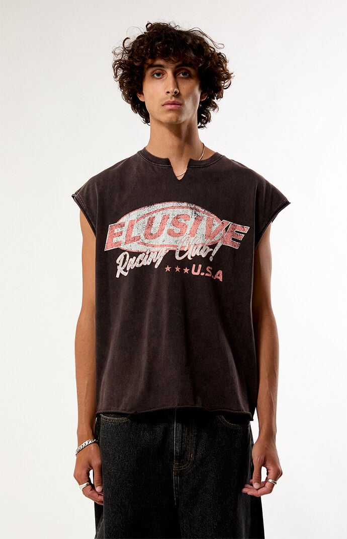 Pacsun Elusive Cutoff Muscle Tank Top