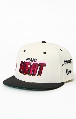 x New Era Miami Heat 9FIFTY Snapback Hat image number 2