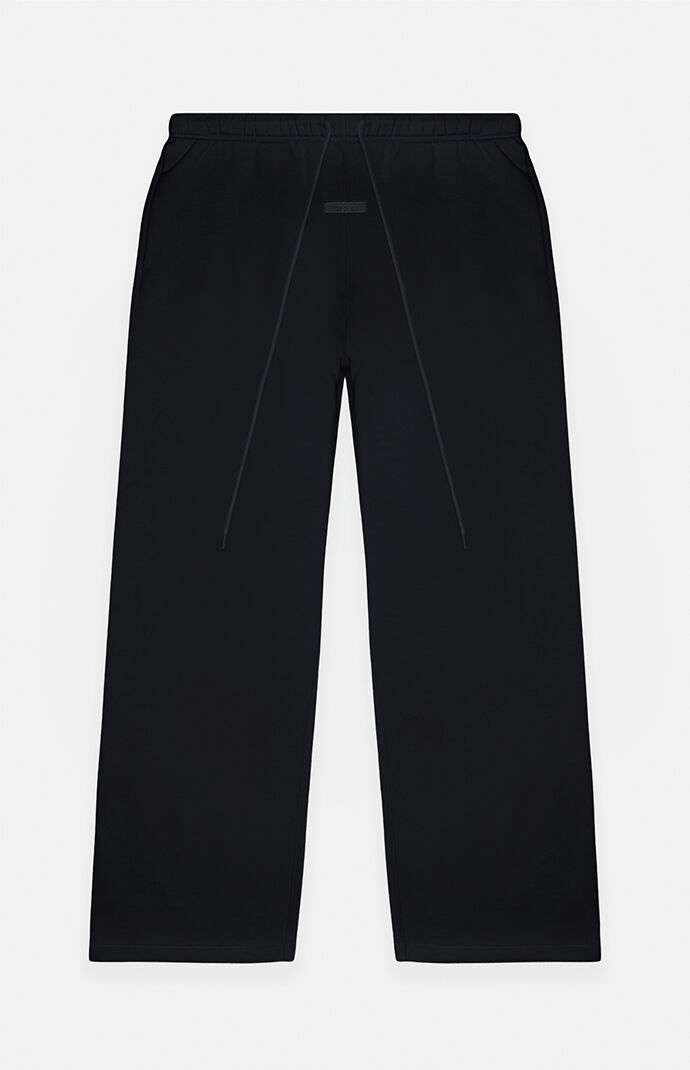 パンツ ESSENTIALS RELAXED TROUSER / JET BLK Fear of God Essentials Jet Black Relaxed Trousers | PacSun