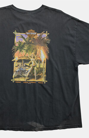 2000s Black Harley Davidson  T-Shirt image number 3