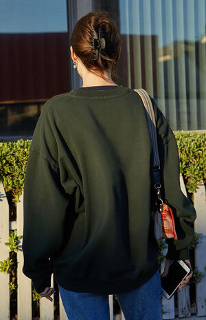 Green Hawaii Crew Neck Sweatshirt image number 3