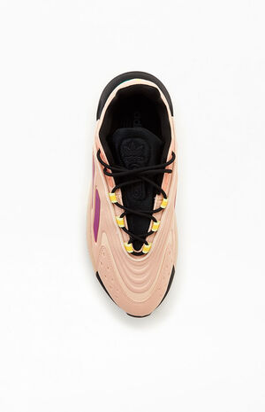 Women's Pink Ozelia Sneakers image number 6
