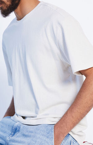 Gray Regular Fit Solid T-Shirt image number 2