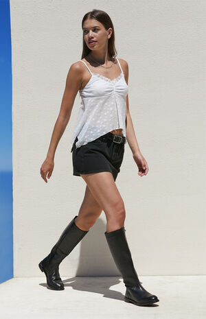 Cinched Flutter Tank Top image number 2