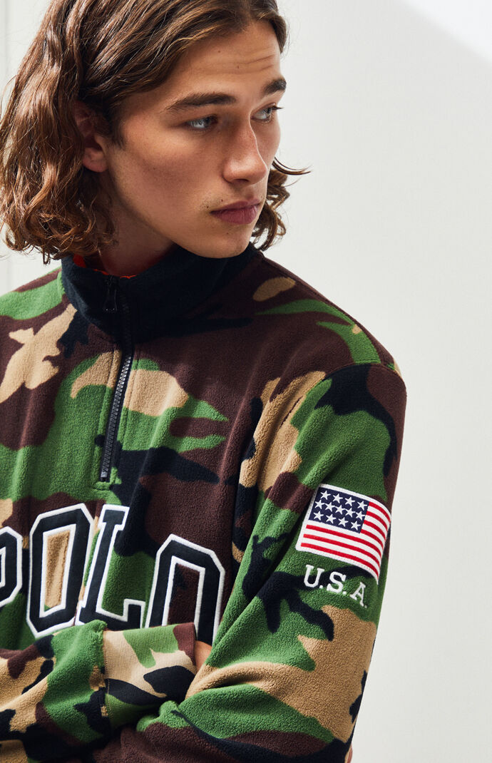 Camouflage Polar Fleece