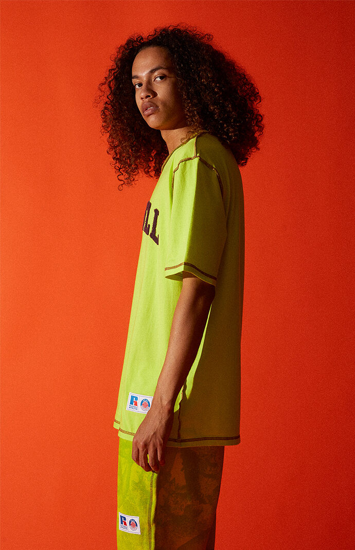 x Russell Athletic Green Logo T-Shirt