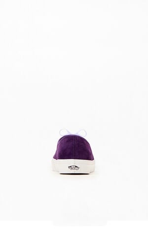 Purple Suede U Authentic Shoes image number 3