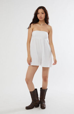 Strapless Romper image number 3