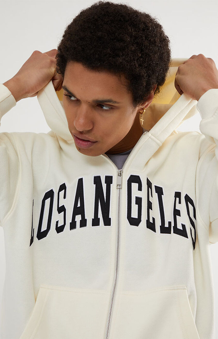 PacSun Los Angeles Full Zip Hoodie PacSun