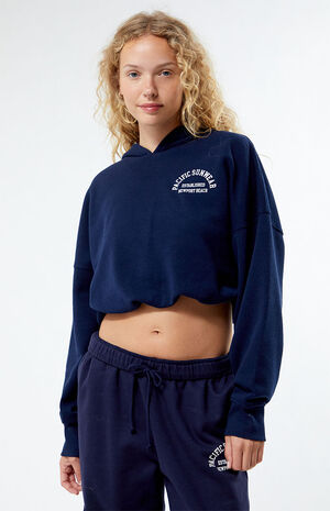 Pacific Sunwear Bubble Cropped Hoodie image number 1