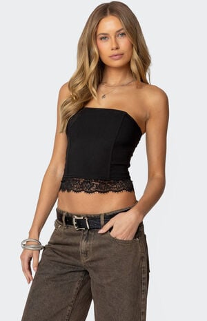 Elaina Lacey Strapless Corset image number 3