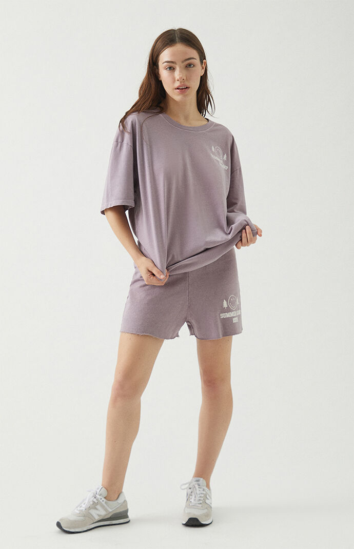 Happy Camper Oversized Recycled T-Shirt