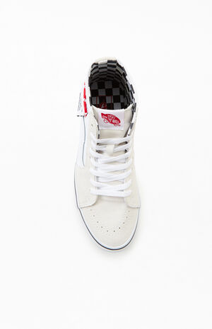 White Sk8-Hi Tapered Sneakers image number 5