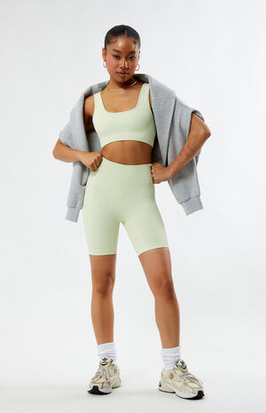 Active Seamless Ribbed Sports Bra image number 4