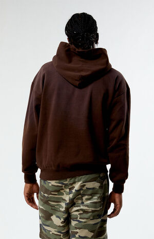 Brown Potassium Vintage Wash Hoodie image number 4