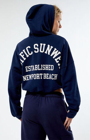 Pacific Sunwear Bubble Cropped Hoodie image number 4