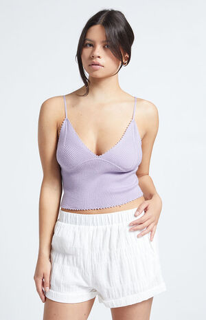 Shirred Rolled Shorts image number 1