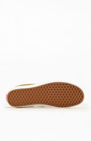 Olive Checkerboard Slip-On Shoes image number 4