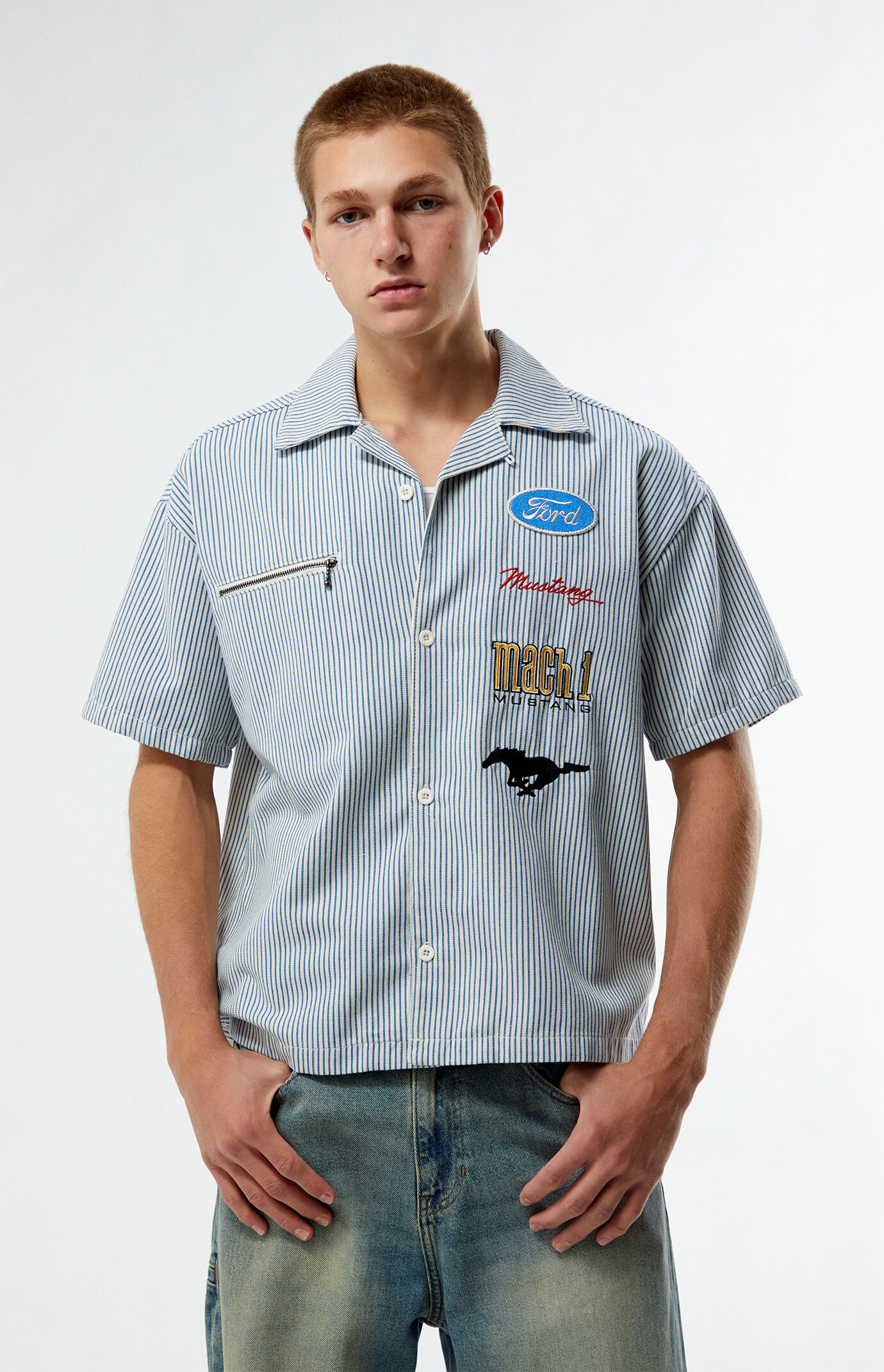 FORD Button Down Work Shirt | PacSun