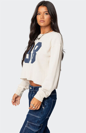 88 Waffle Long Sleeve T-Shirt image number 3