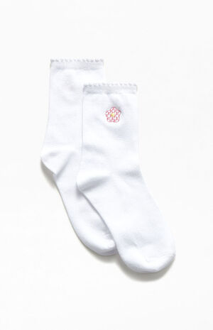 Checker Daisy Socks image number 2