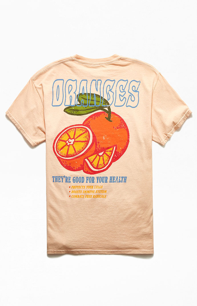 Orange hotsell graphic shirt