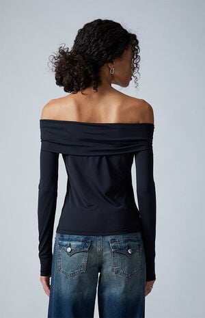 Lannie Hardware Embellished Long Sleeve Top image number 5