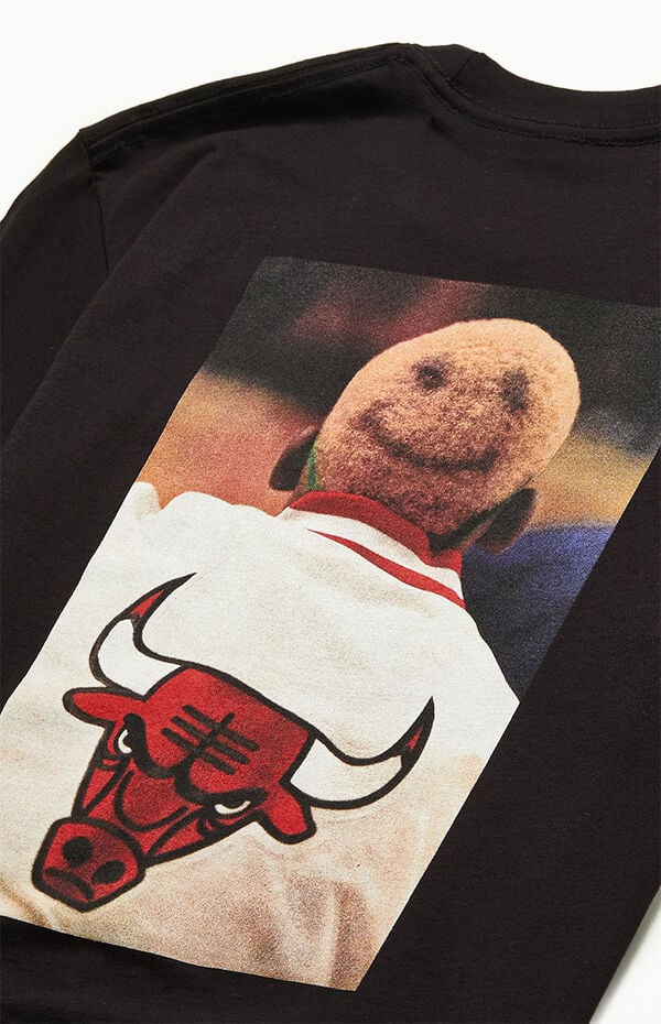 Mitchell & Ness Rodman Happy Face T-Shirt