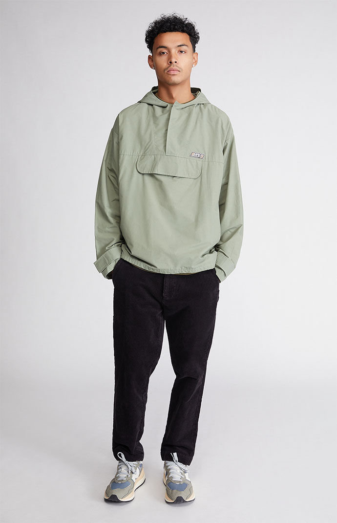 Nylon pullover hoodie best sale