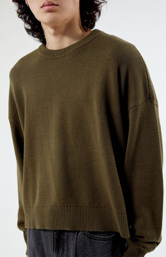 Cropped sweater shirt store