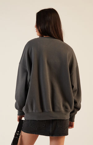 Core Washed Crew Neck Sweatshirt image number 3