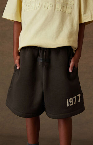 Off Black Sweat Shorts image number 5