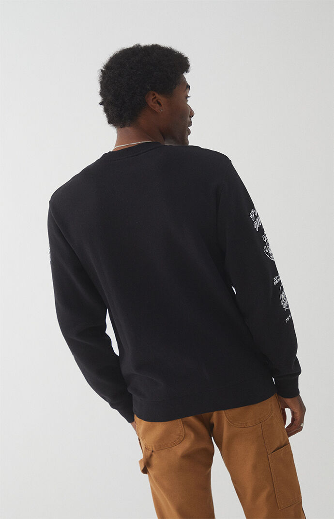 Mixed Up Crew Neck Sweatshirt
