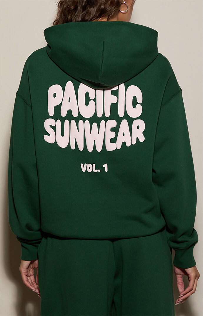 Pacsun Pacific Sunwear Bubble Puff Graphic Hoodie