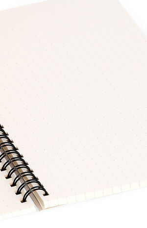 Aleeya Jones Green And Black Leaves Notebook image number 4