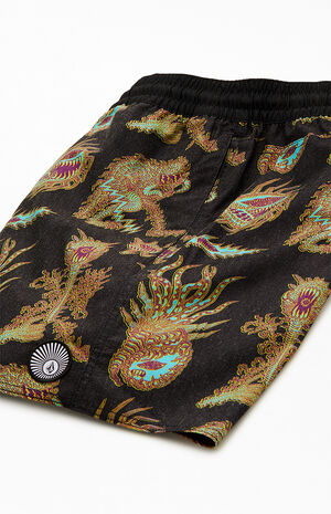 Eco Featured Artist Tetsunori 7" Swim Trunks image number 4