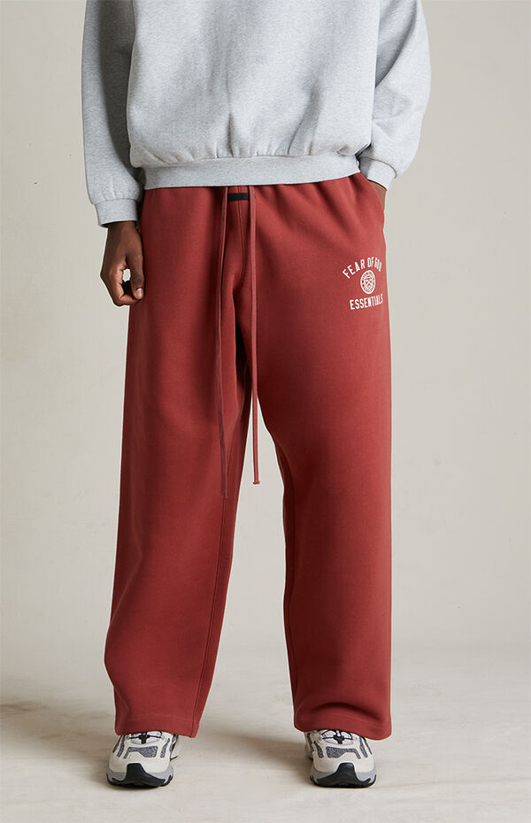 Fear of God ESSENTIALS Crimson University Fleece Relaxed