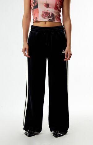 Black Stadium 3 Stripes Track Pants image number 2